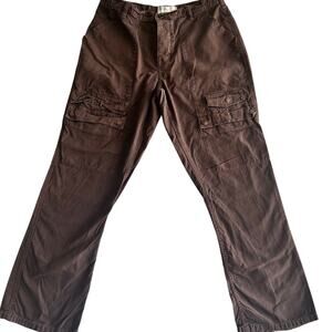 Analog Men Cargo Button Fly Pants Size 38